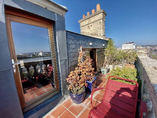 Appartement vue Garonne Bordeaux 15